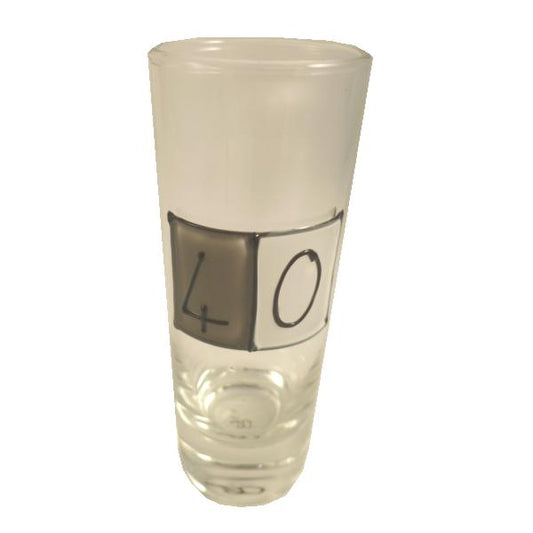 40th Birthday Gift Shot Glass 