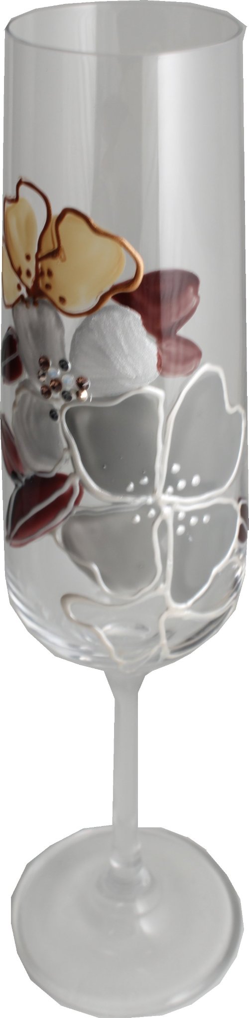 Champagne/Flute Drinking Glass Titanium Crystal: Luxury with Crystals