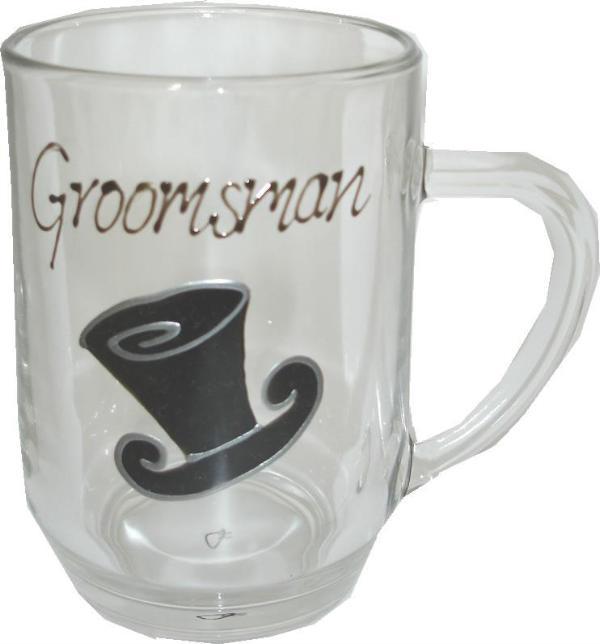 Groomsman Tankard (Top Hat)