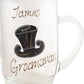Personalised Groomsman Tankard (Top Hat)
