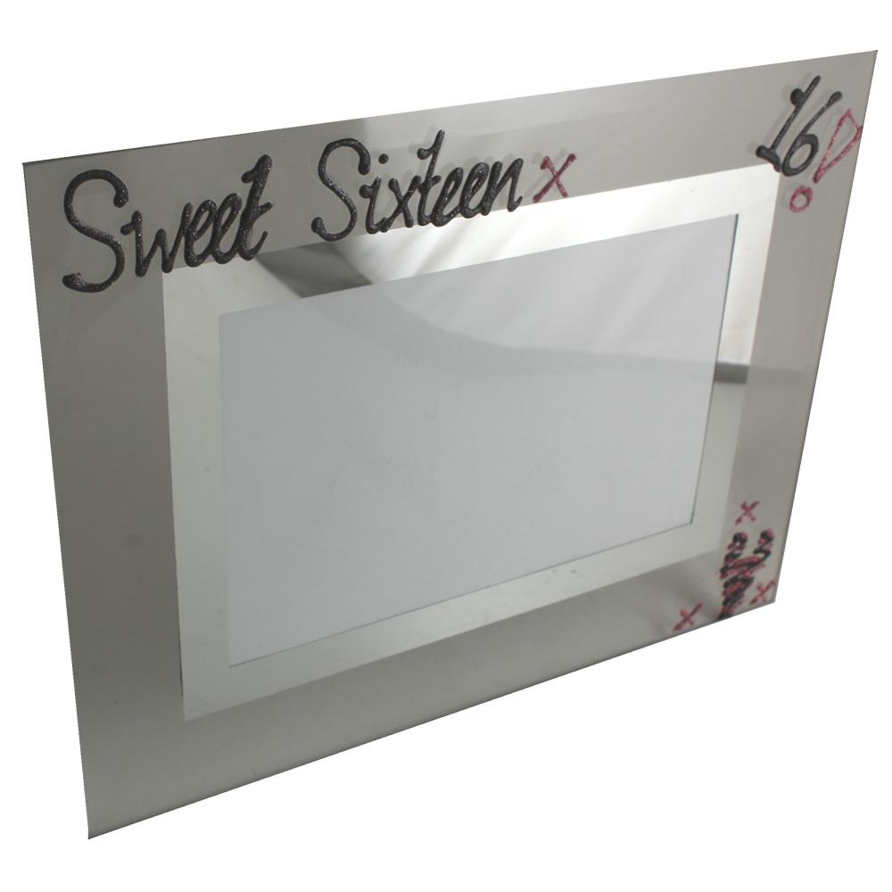 Personalised 16th Birthday Land Frame