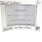 Personalised photo/picture frame Land
