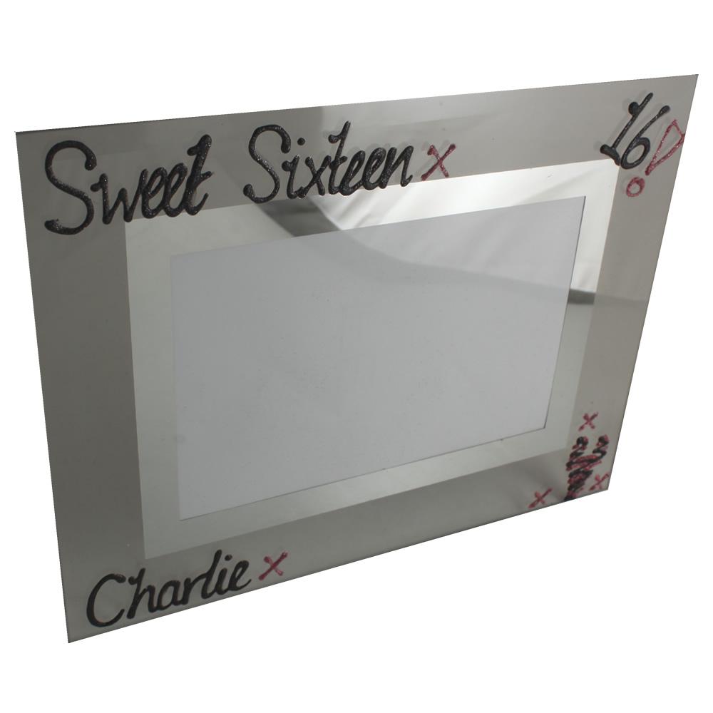 16th Birthday Land Frame