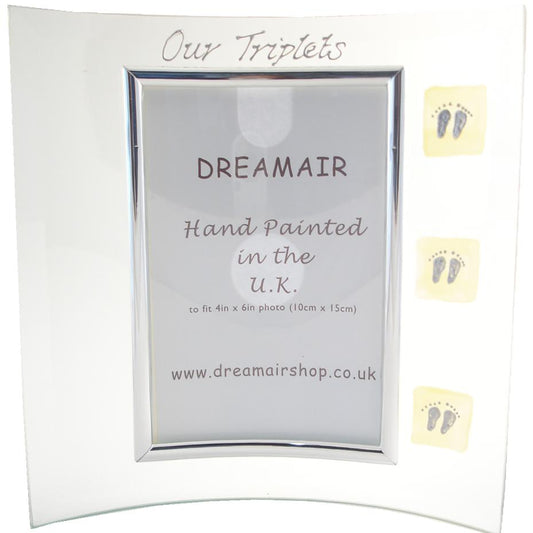 The Triplets Gifts Photo Frame: (Portrait)(Cream Sqs)