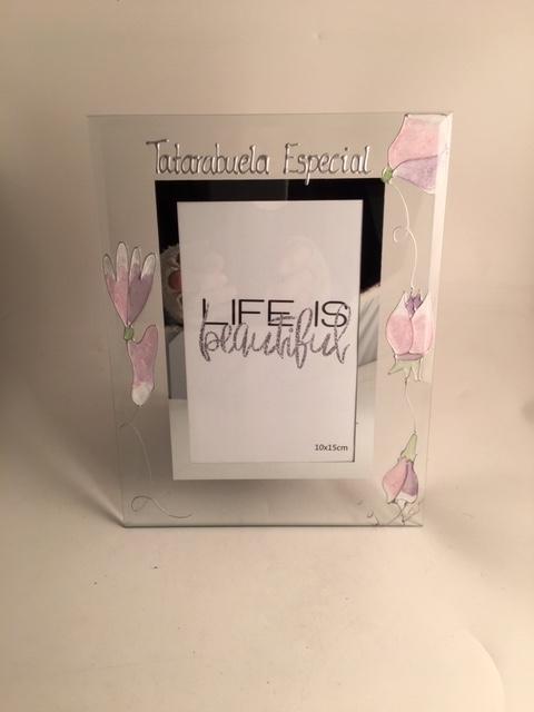 Tatarabuela Especial foto marco retrato: - Great Grandmother Photo Frame (Sweet Pea)