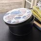 USA American Flag Round Tin: