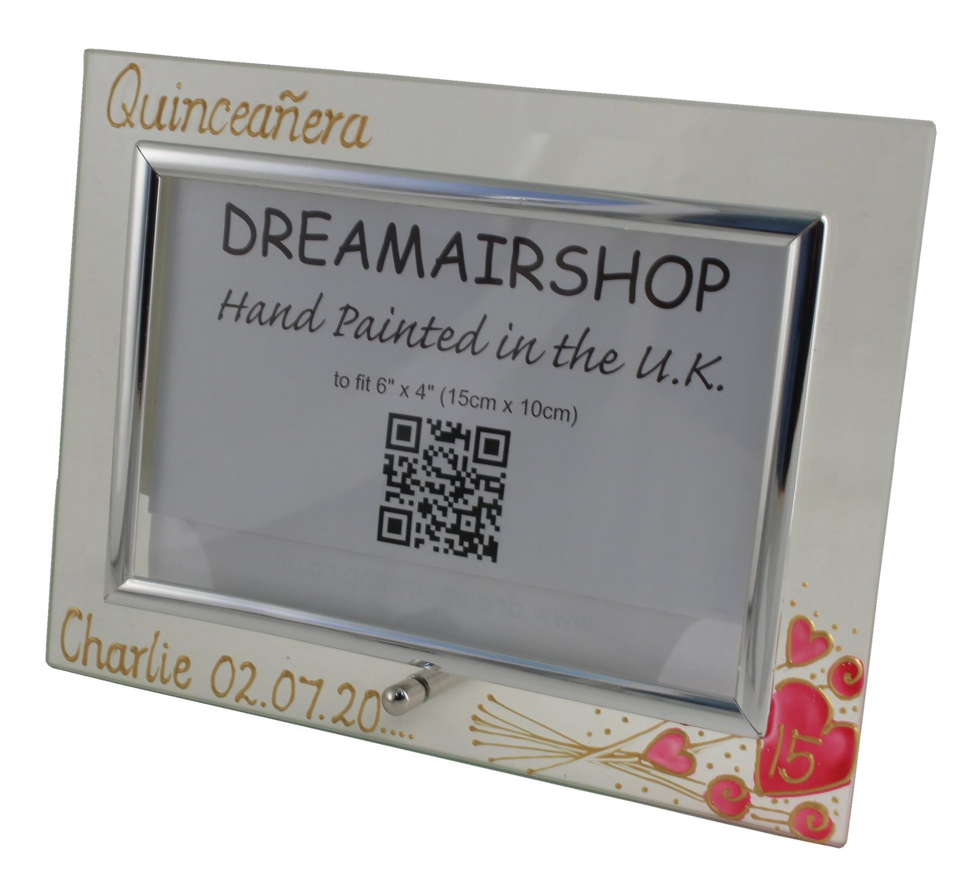 Personalised Quinceaí±era Photo Frame Land