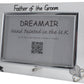 Father of the Groom Photo Frame Land (Bow & Tiara)
