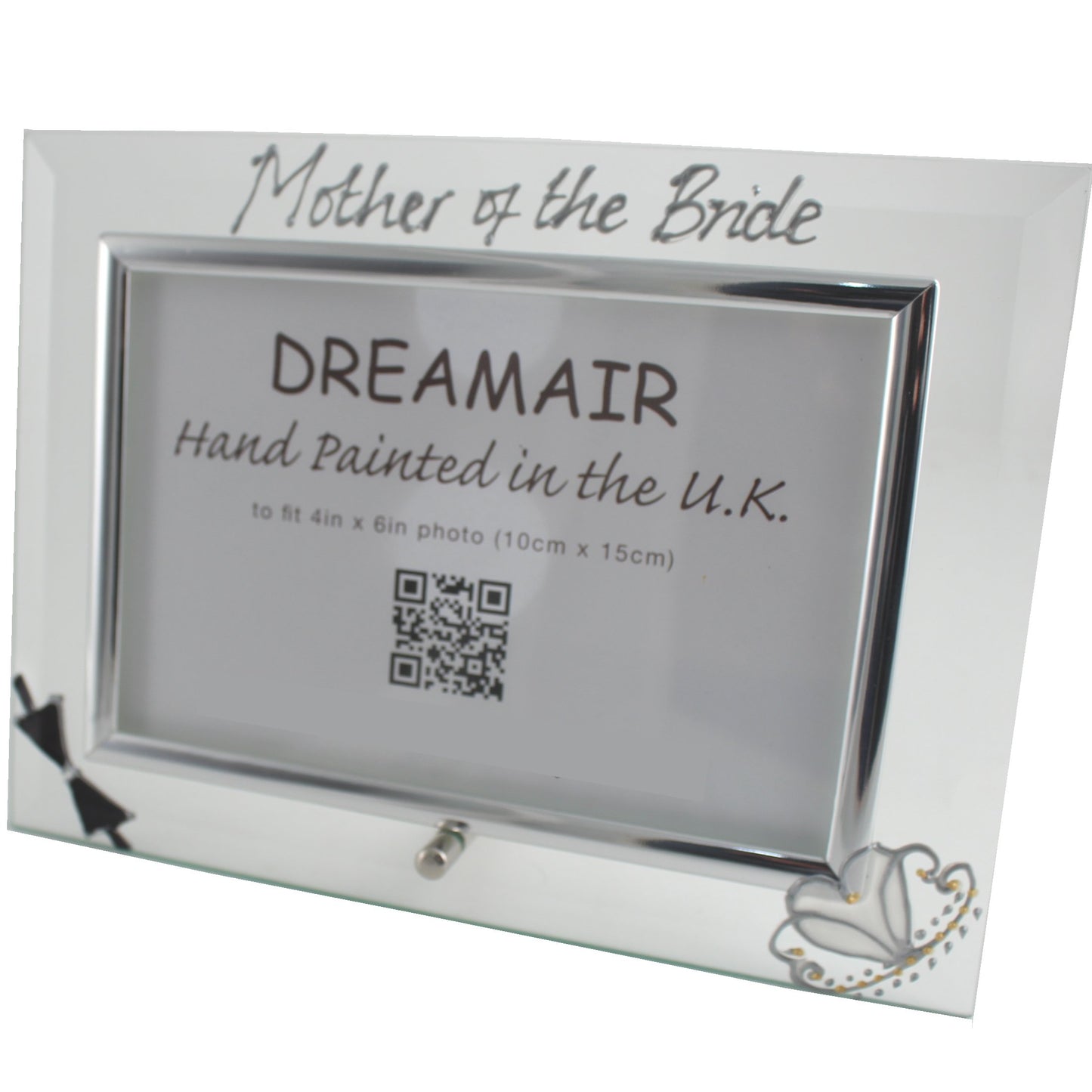 Mother of the Bride Photo Frame (Bow/Tiara)