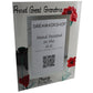 Personalised Proud Great Grandma Photo Frame: Portrait (Poppy)
