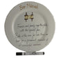 Bar Mitzvah Gift Signature Plate: Round (Torah)