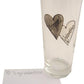 Special Valentines Gift Pint Glass: (Grey)