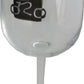 Cycling Design Gift Wine Glass:
