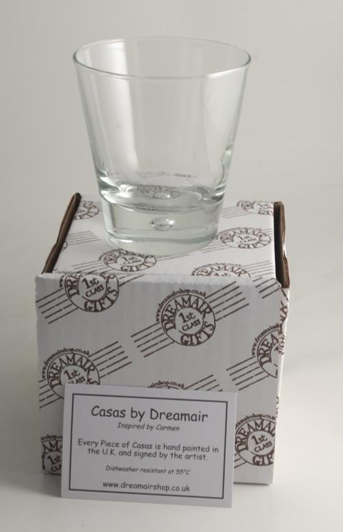 Personalised Wording Gift Whisky Glass: (Turquoise)