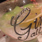 Gin and Tonic Gift Glass: Silver with crystals Gin-gle all the way