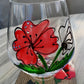 Poppy Stemless Wine Glass