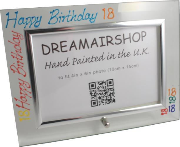 18th Birthday Photo Frame Land Brights