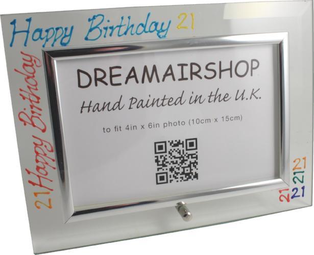21st Birthday photo/picture frame Land Brights