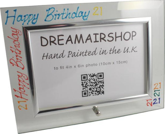 21st Birthday photo/picture frame Land Brights