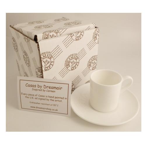 Retirement China Espresso Cup/Saucer: