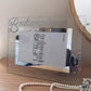 Bridesmaid Design Gift Photo Frame: Land (Silver) with Crystals