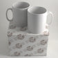 Pair Of USA Flag Mugs:
