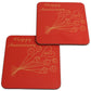 40th Wedding Anniversary Coasters Flower
