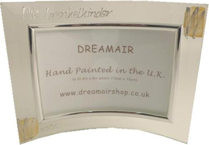 Die Urenkelkinder Fotorahmen Landschaft - The Great Grandchildren Photo Frame (Coffee/Hearts)