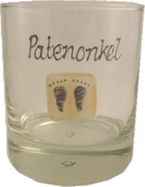 Patenonkel Ein Whiskyglas als Geschenk - Godfather Whisky Glass (Feet)