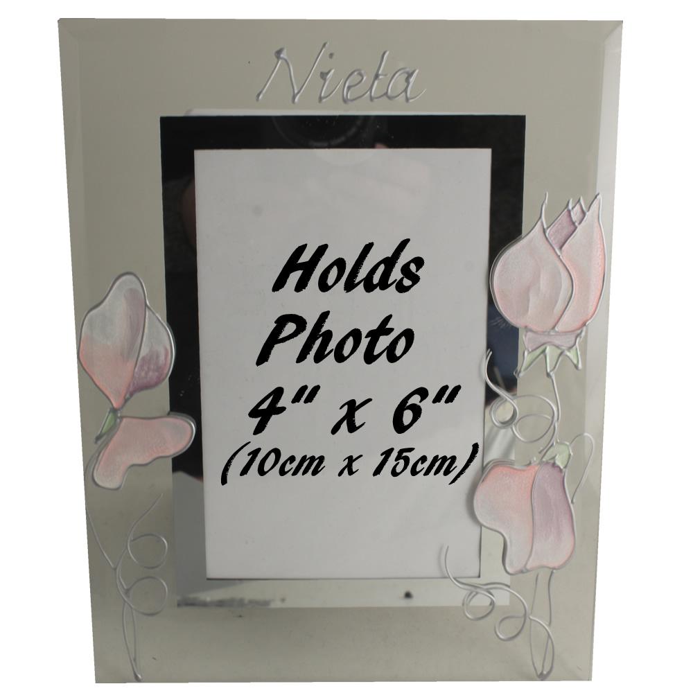 Nieta foto marco retrato - Granddaughter Photo Frame (Sweet Pea)
