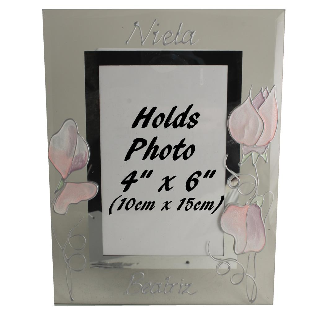 Nieta foto marco retrato - Granddaughter Photo Frame (Sweet Pea)
