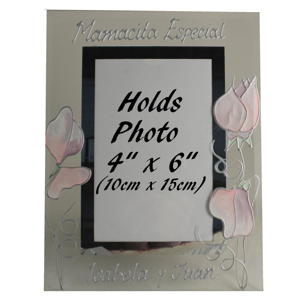 Mamacita Especial foto marco retrato - Mommy Photo Frame (Sweet Pea)