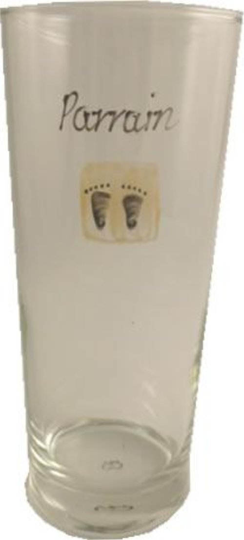 Parrain verre íæ pinte - Godfather Pint Glass (Feet)