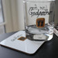 Godfather Whisky Glass/Coaster Gift Set: (Feet)