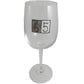 65th Birthday Wine Glass Grey Sq