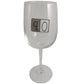 90th Birthday Wine Glass Grey Sq