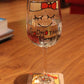 Godmother Wine Glass/Coaster Gift Set: (Cami)