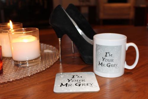 I'm Your Mr Grey Mug/Coaster: Gift Set