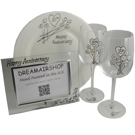 15th Wedding Anniversary Luxury Gift Set 