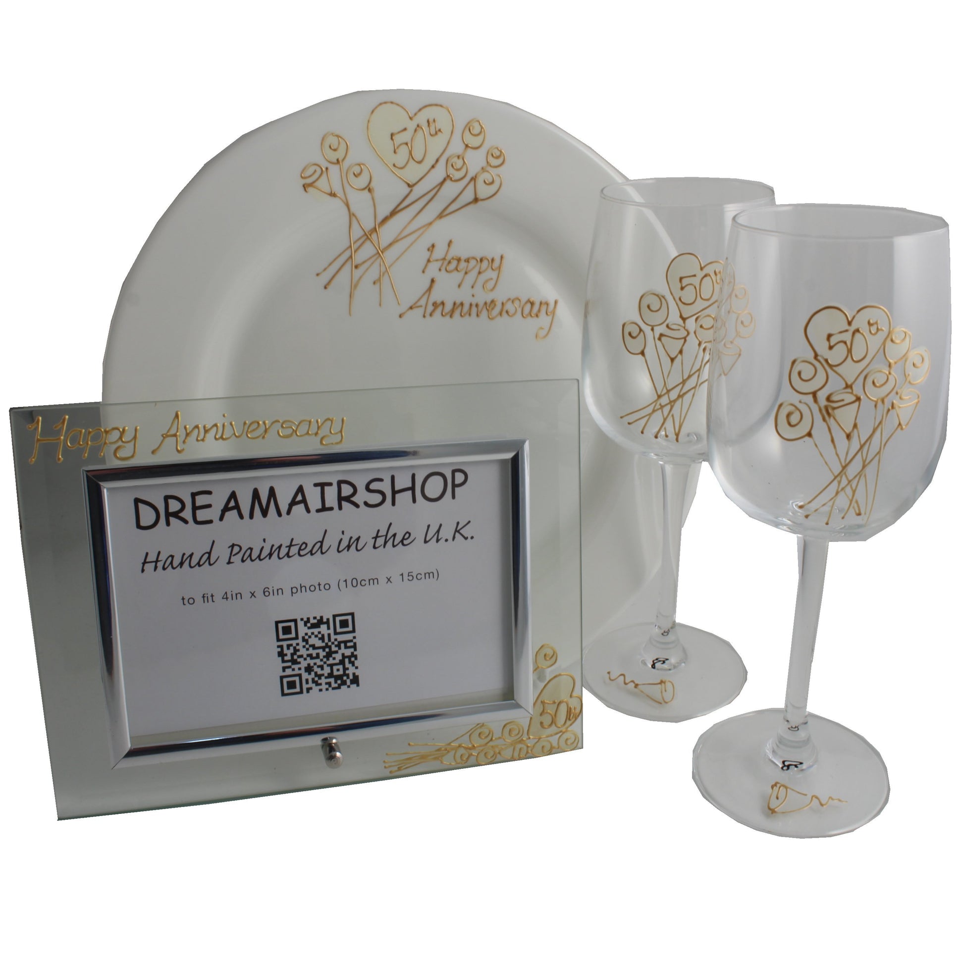 50th Wedding Anniversary Luxury Gift Set 