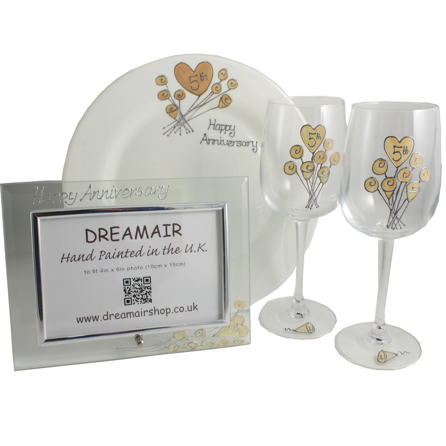 5th Wedding Anniversary Luxury Gift Set 