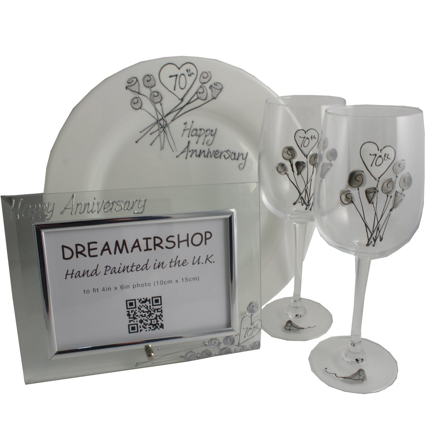 70th Wedding Anniversary Luxury Gift Set 