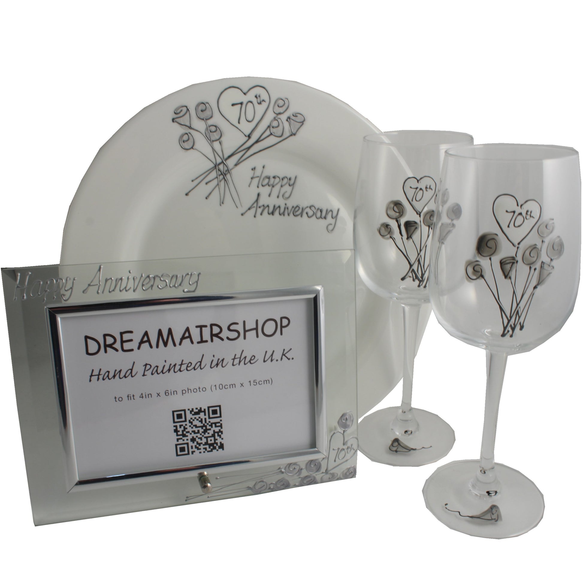 70th Wedding Anniversary Luxury Gift Set 