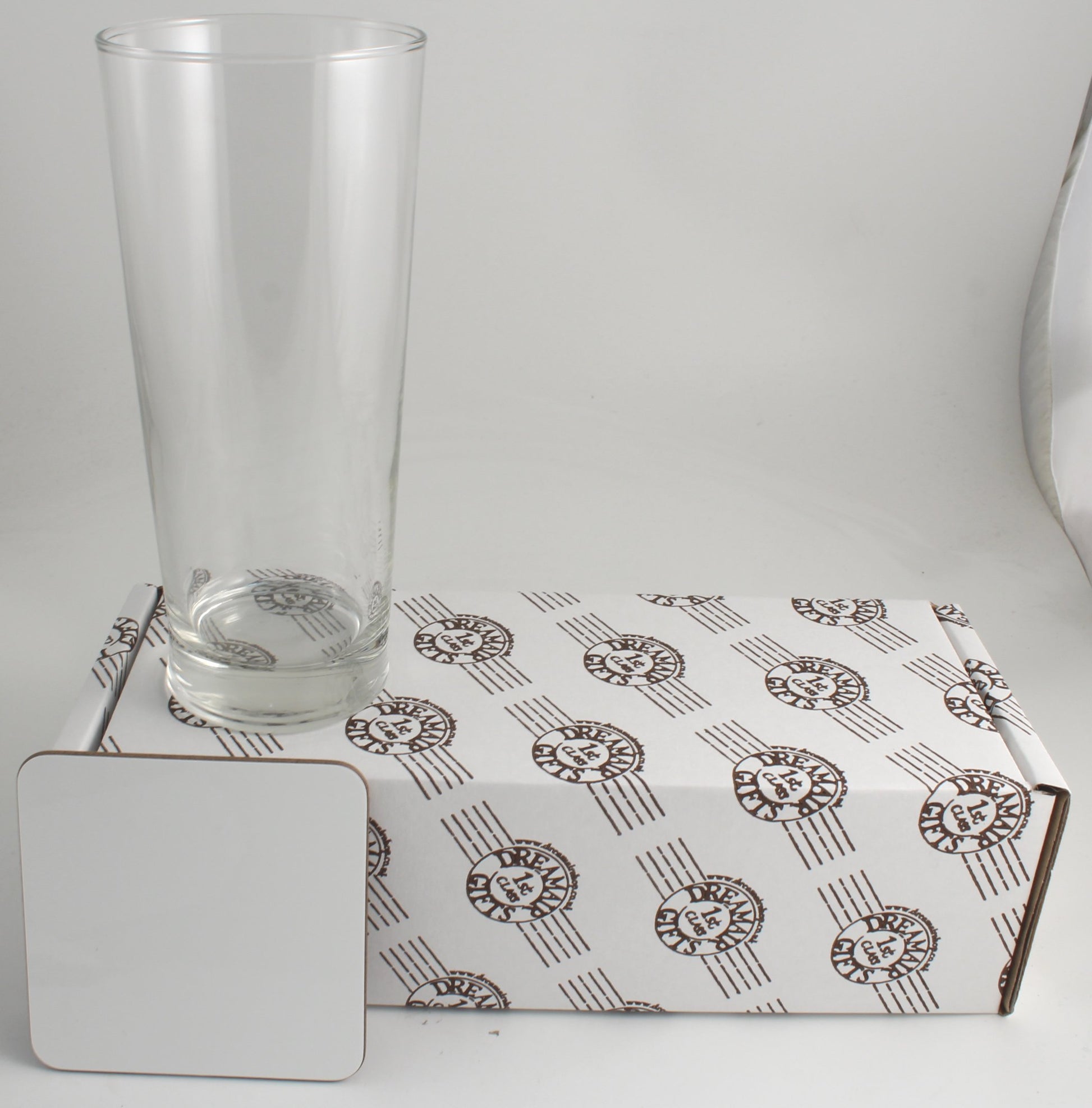Pint Glass & Coaster Gift Box 