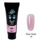 7Pcs Finger Nail Extension Gel Builder Acryl Gel Poly Clear Pink UV Gel Quick Building Nail Camouflage LED Hard Gel Crystal Nail