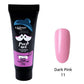 7Pcs Finger Nail Extension Gel Builder Acryl Gel Poly Clear Pink UV Gel Quick Building Nail Camouflage LED Hard Gel Crystal Nail