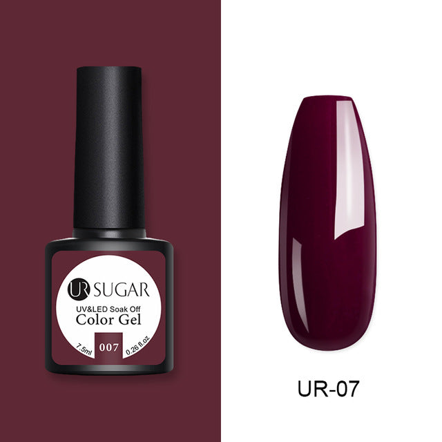 UR SUGAR 7.5ml Rose Gold Cat Eye Nail Gel Polish Glitter Magnetic UV Gel Varnish Semi Permanent Soak Off Nail Art Gel varnish
