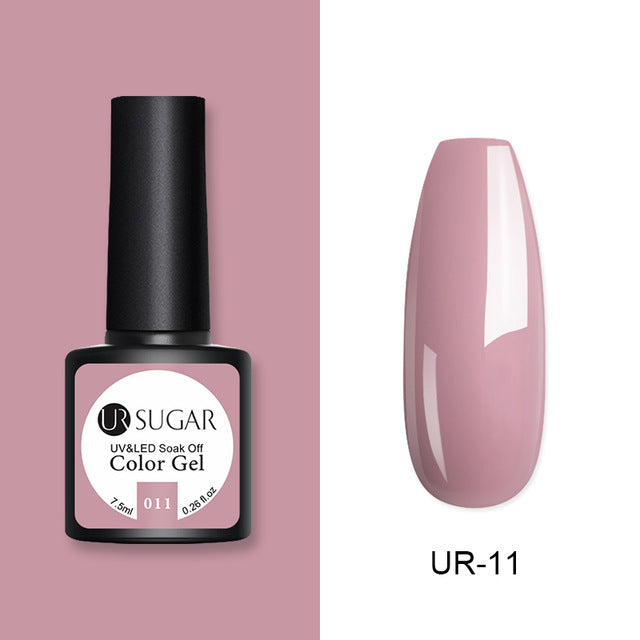 UR SUGAR 7.5ml Rose Gold Cat Eye Nail Gel Polish Glitter Magnetic UV Gel Varnish Semi Permanent Soak Off Nail Art Gel varnish