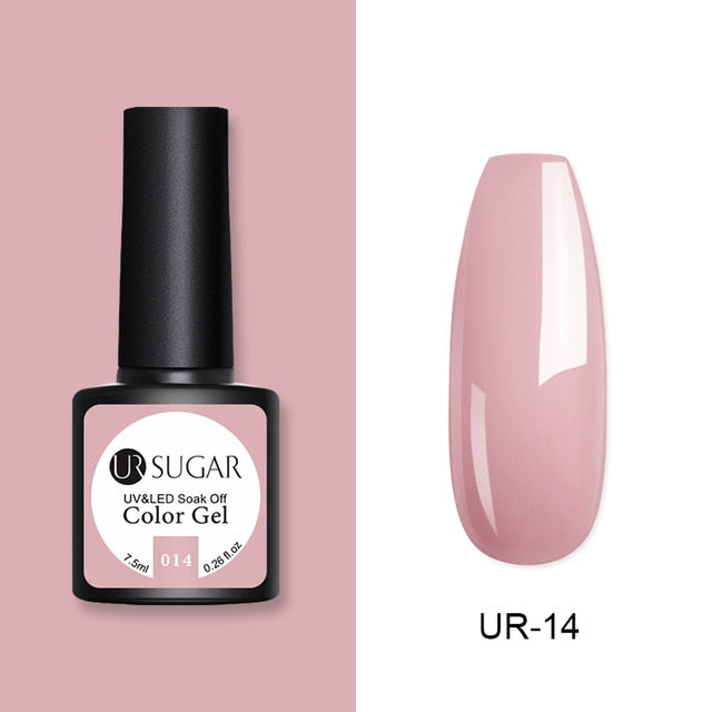 UR SUGAR 7.5ml Rose Gold Cat Eye Nail Gel Polish Glitter Magnetic UV Gel Varnish Semi Permanent Soak Off Nail Art Gel varnish