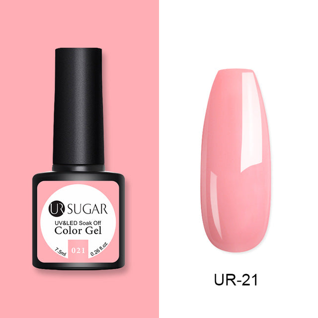 UR SUGAR 7.5ml Rose Gold Cat Eye Nail Gel Polish Glitter Magnetic UV Gel Varnish Semi Permanent Soak Off Nail Art Gel varnish